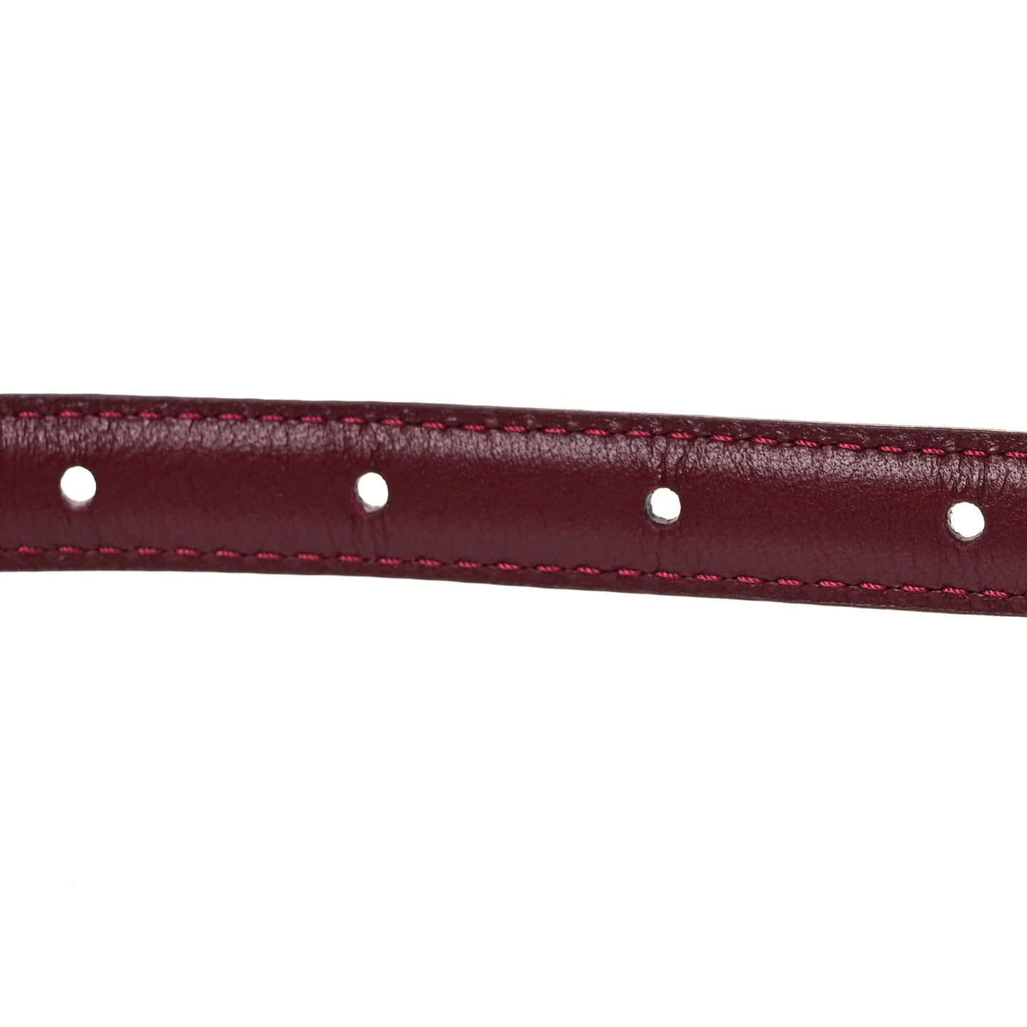 Monogram Empreinte 15mm Flowergram Reversible Belt 75 30 Burgundy