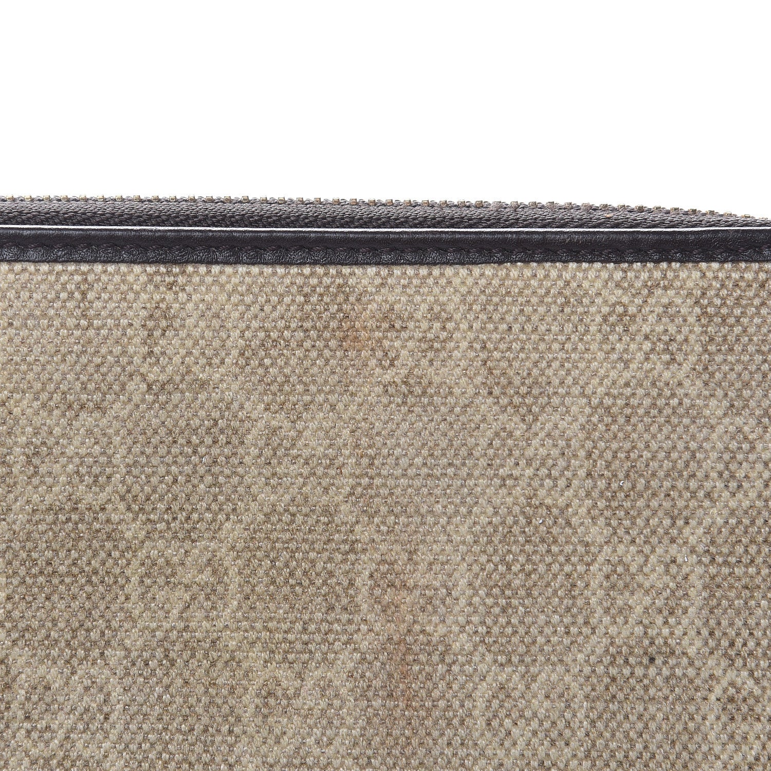 Gucci Monogram Zip Around Wallet Dark Brown 11 of 12