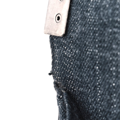 Chanel Denim Quilted Small Boy Flap Black 10 of 10