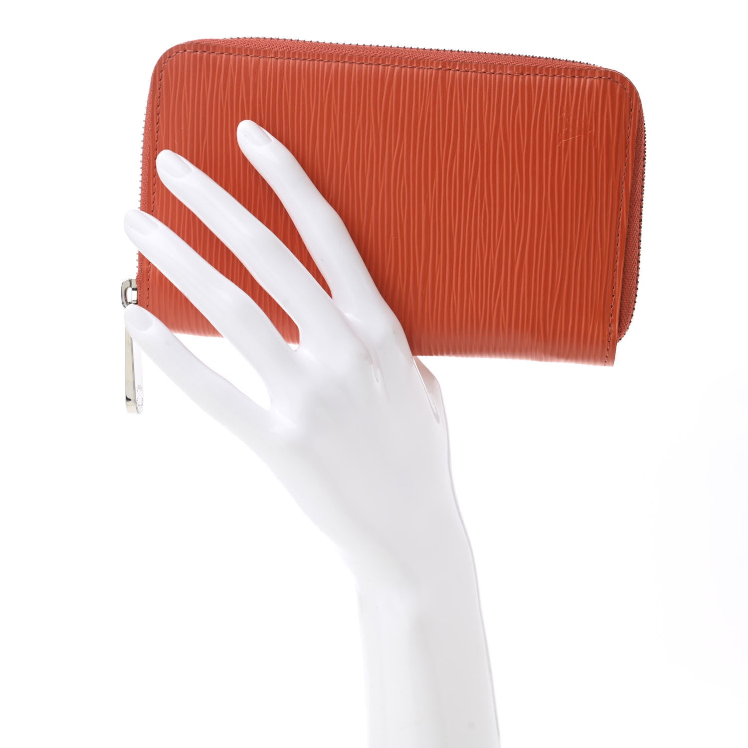 Louis Vuitton Epi Zippy Compact Wallet Piment 3 of 9
