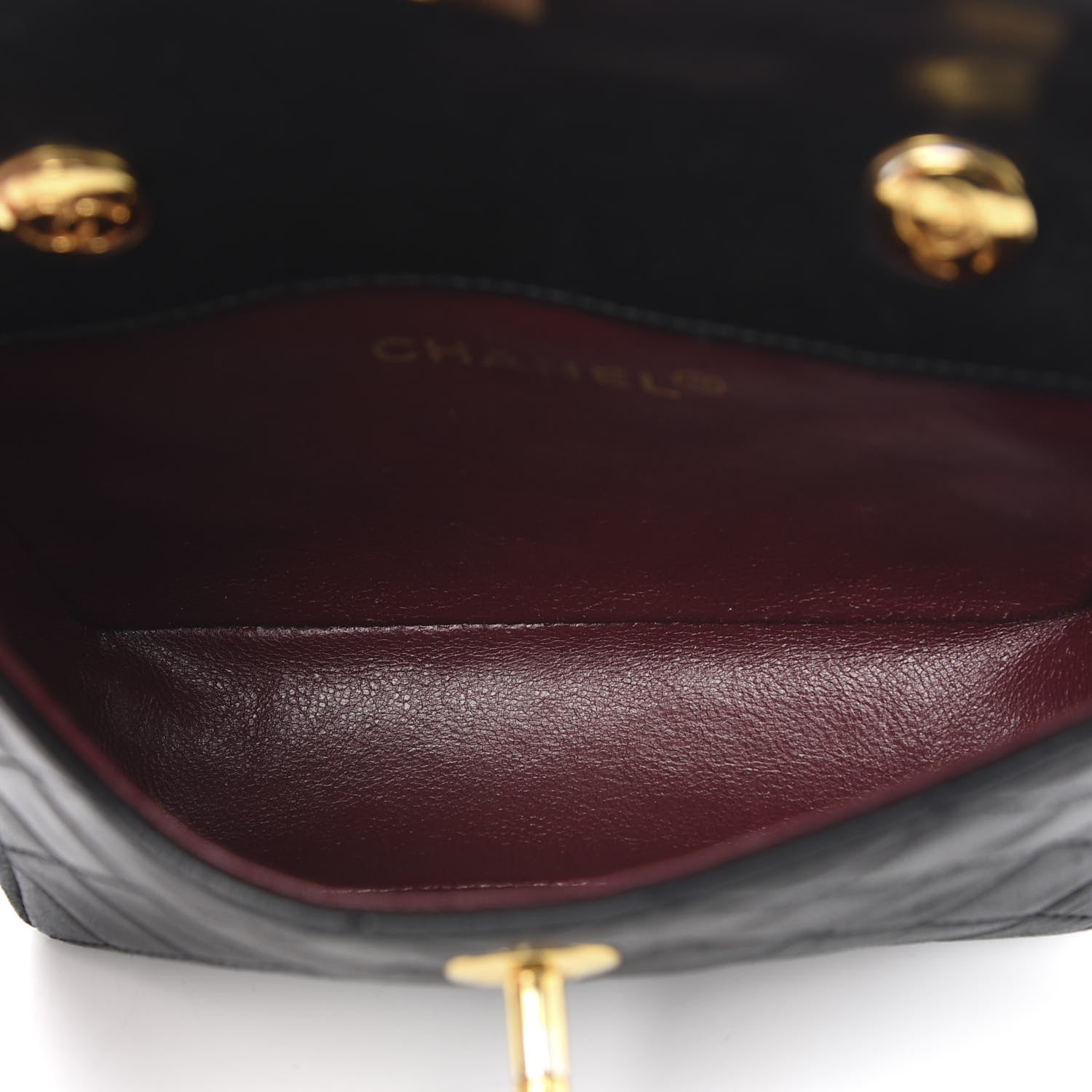 Chanel Lambskin Quilted Extra Mini Flap Black 4 of 11