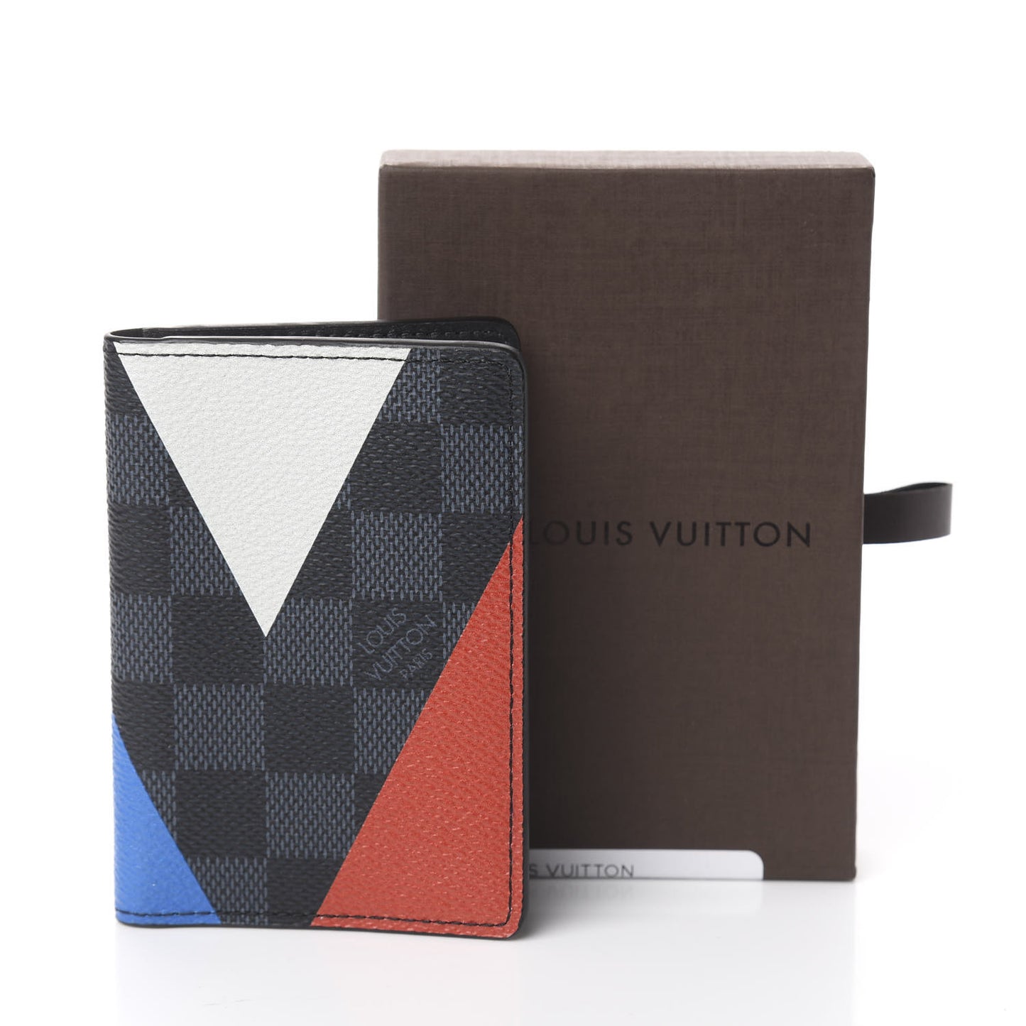 Damier Cobalt America's Cup Regatta Pocket Organizer