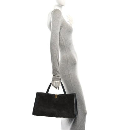 Phoebe Philo Calf Hair Small Kit Cabas Black 2 of 10