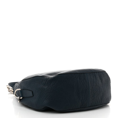 Burberry Calfskin Medium Knight Bag Navy 4 of 9
