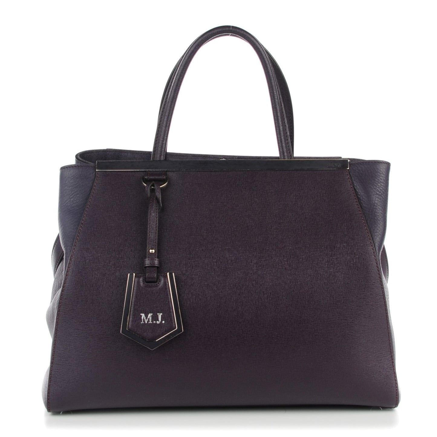 Vitello Elite Medium 2Jours Tote Amethyst