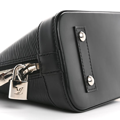 Louis Vuitton Epi Alma BB Black 8 of 10