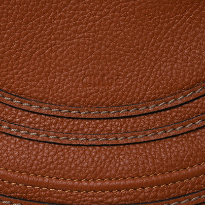Chloe Calfskin Medium Marcie Round Crossbody Bag Tan 8 of 12