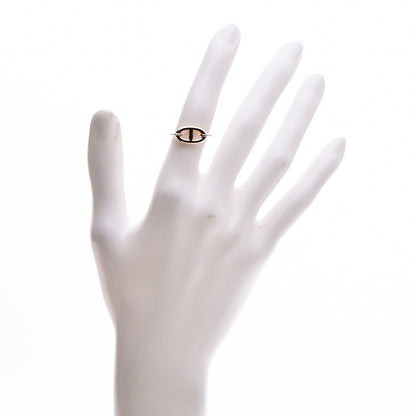 Hermes 18K Rose Gold Small Ronde Ring 49 4.75 2 of 5