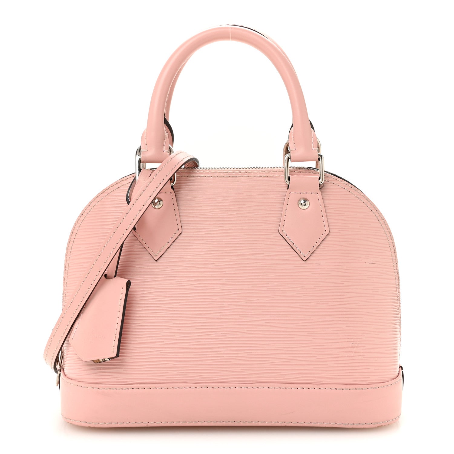 Louis Vuitton Epi Alma BB Rose Ballerine 1 of 13
