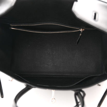 Hermes Box Guilloche Birkin 35 Black 5 of 11