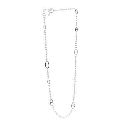 Hermes Sterling Silver Farandole Necklace 80 3 of 5