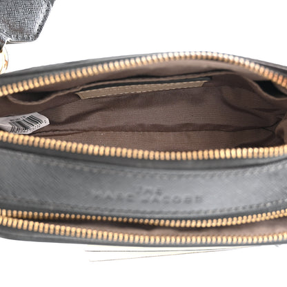 Marc Jacobs Saffiano Small Snapshot Camera Bag New Cloud White Multicolor 6 of 14
