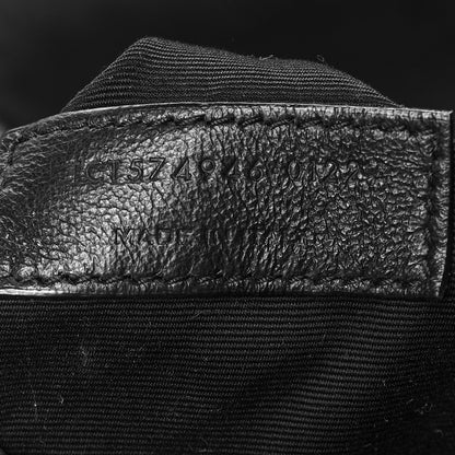 Saint Laurent Calfskin Y Quilted Monogram Medium Loulou Chain Satchel Black 8 of 13