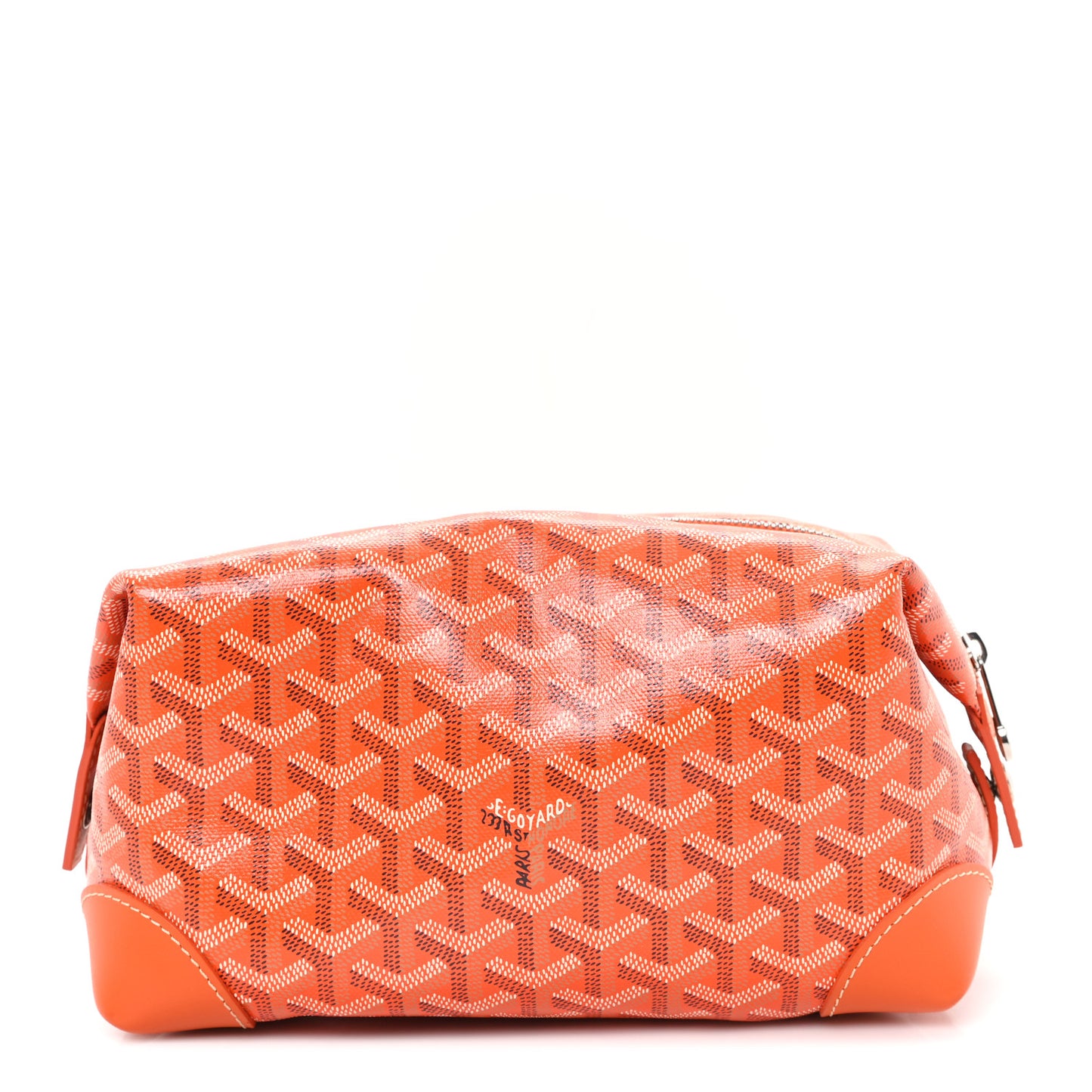 Goyardine Boeing 25 Trousse de Toilette Orange