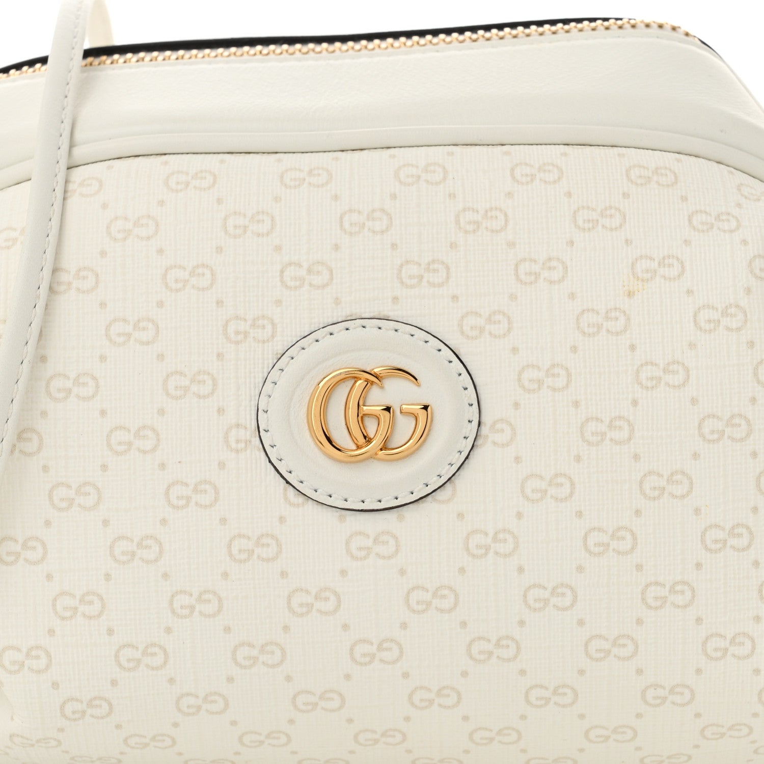 Gucci Mini Vintage GG Supreme Monogram GG New Candy Crossbody Great White 8 of 11