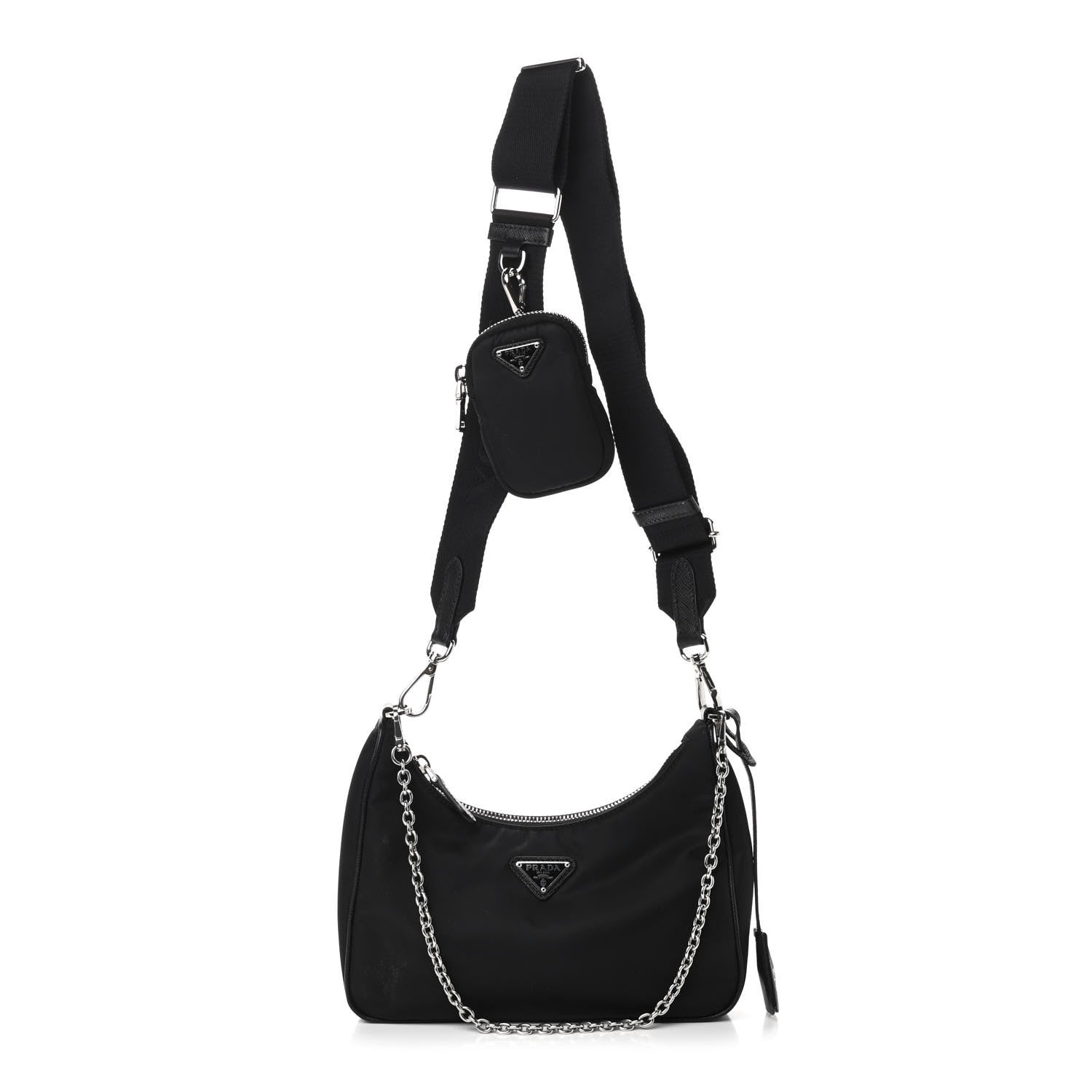 Prada Nylon Re-Edition 2005 Shoulder Bag Black 1 of 10