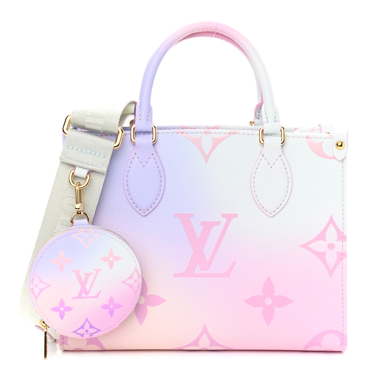 Louis Vuitton Monogram Giant Spring In The City Onthego PM Sunrise Pastel 1 of 10
