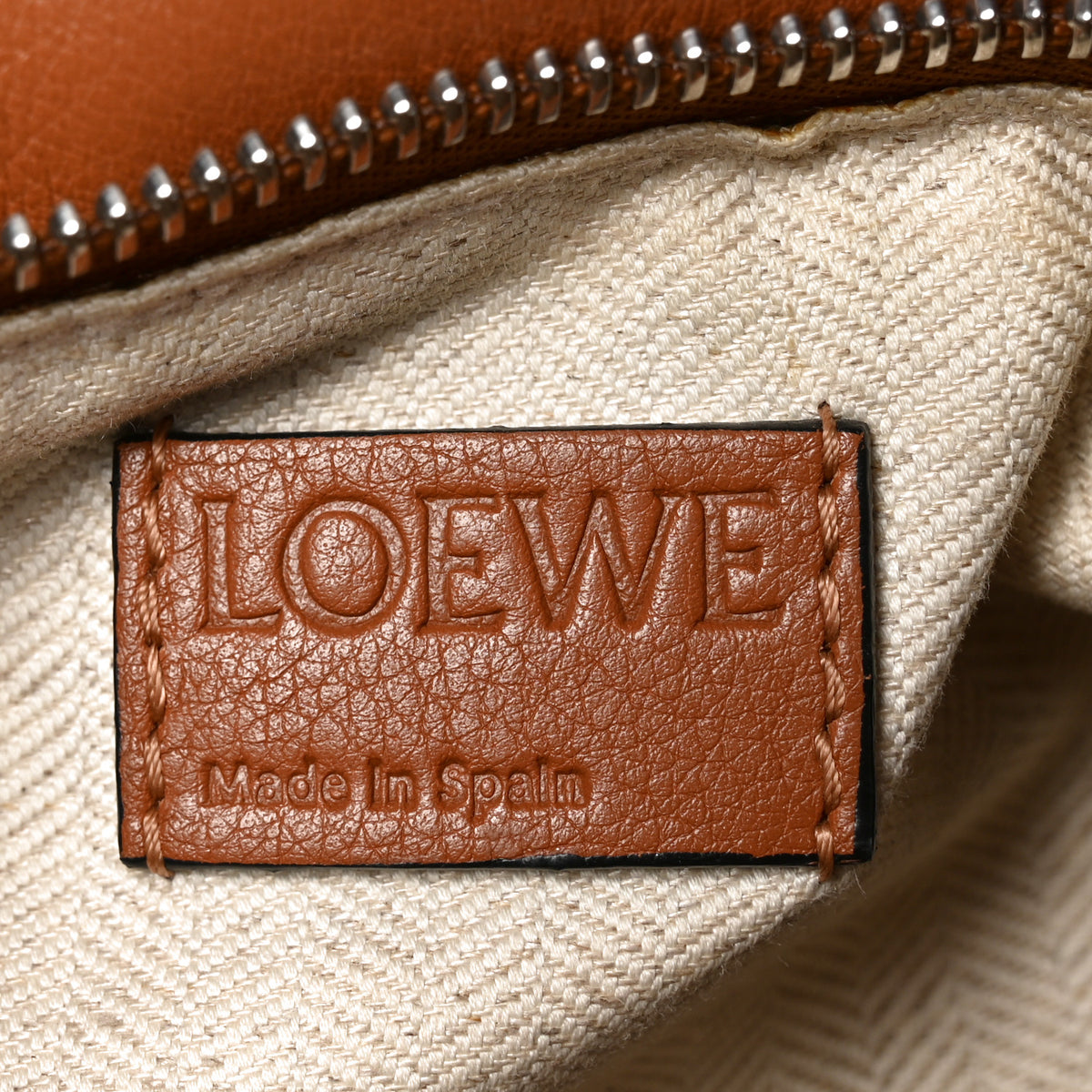 Calfskin Small Puzzle Bag Tan