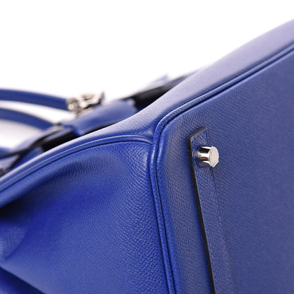 Hermes Epsom Birkin 30 Bleu Electrique 30 of 33