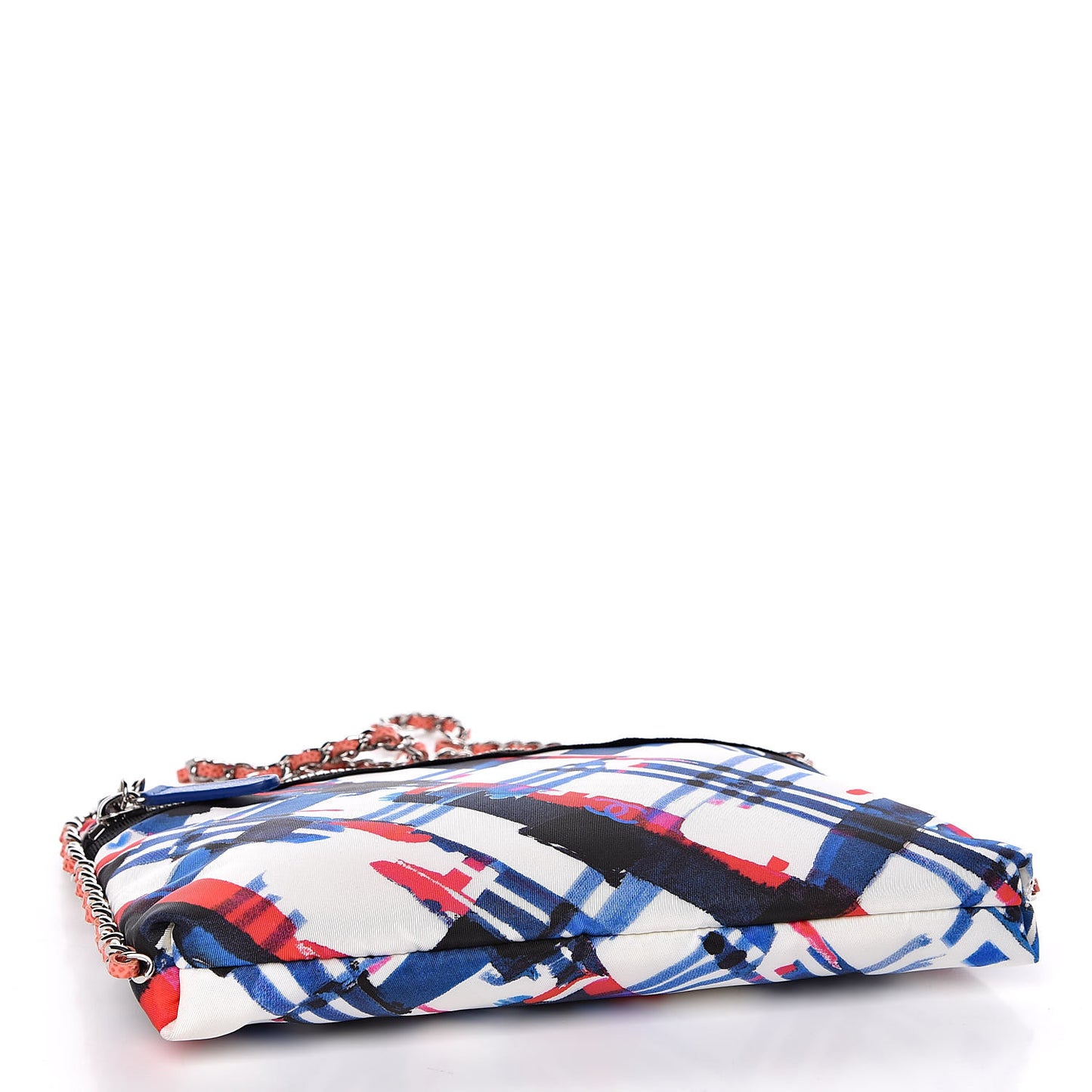 Canvas Printed Airline Crossbody Bag Multicolor