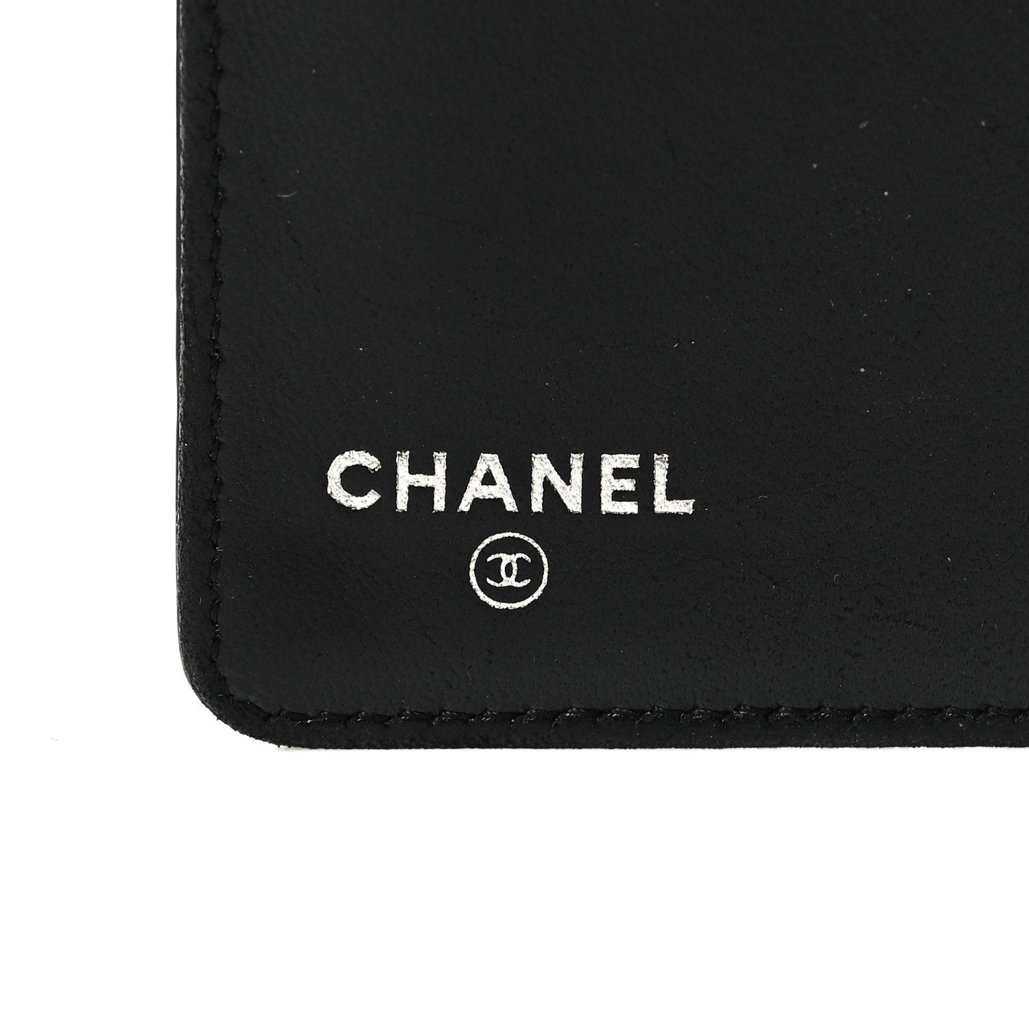 Chanel Patent Calfskin Lucky Symbols Yen Wallet Black 7 of 9