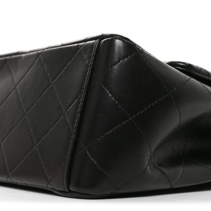 Chanel Lambskin Quilted Maxi Double Flap Black 10 of 10