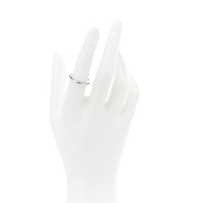 Cartier Platinum 2mm 1895 Wedding Band Ring 54 7 2 of 4