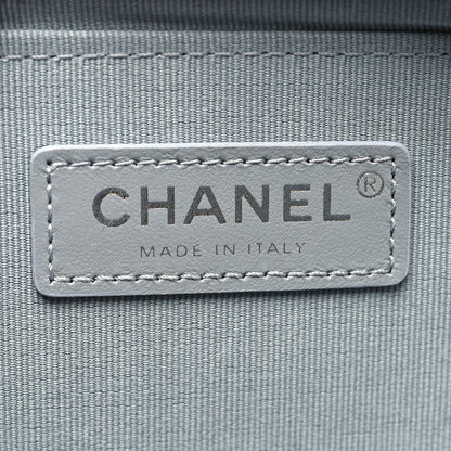 Chanel Metallic Lambskin Like A Wallet Flap Silvery Black 7 of 11