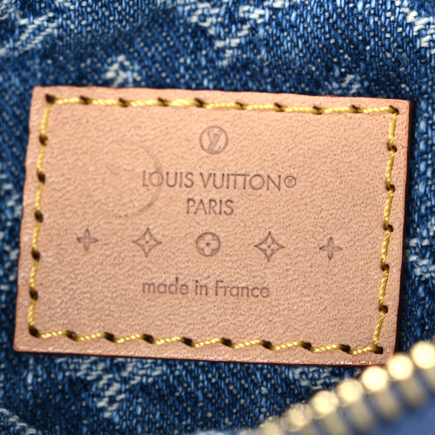 Monogram Denim Hills Pochette Blue