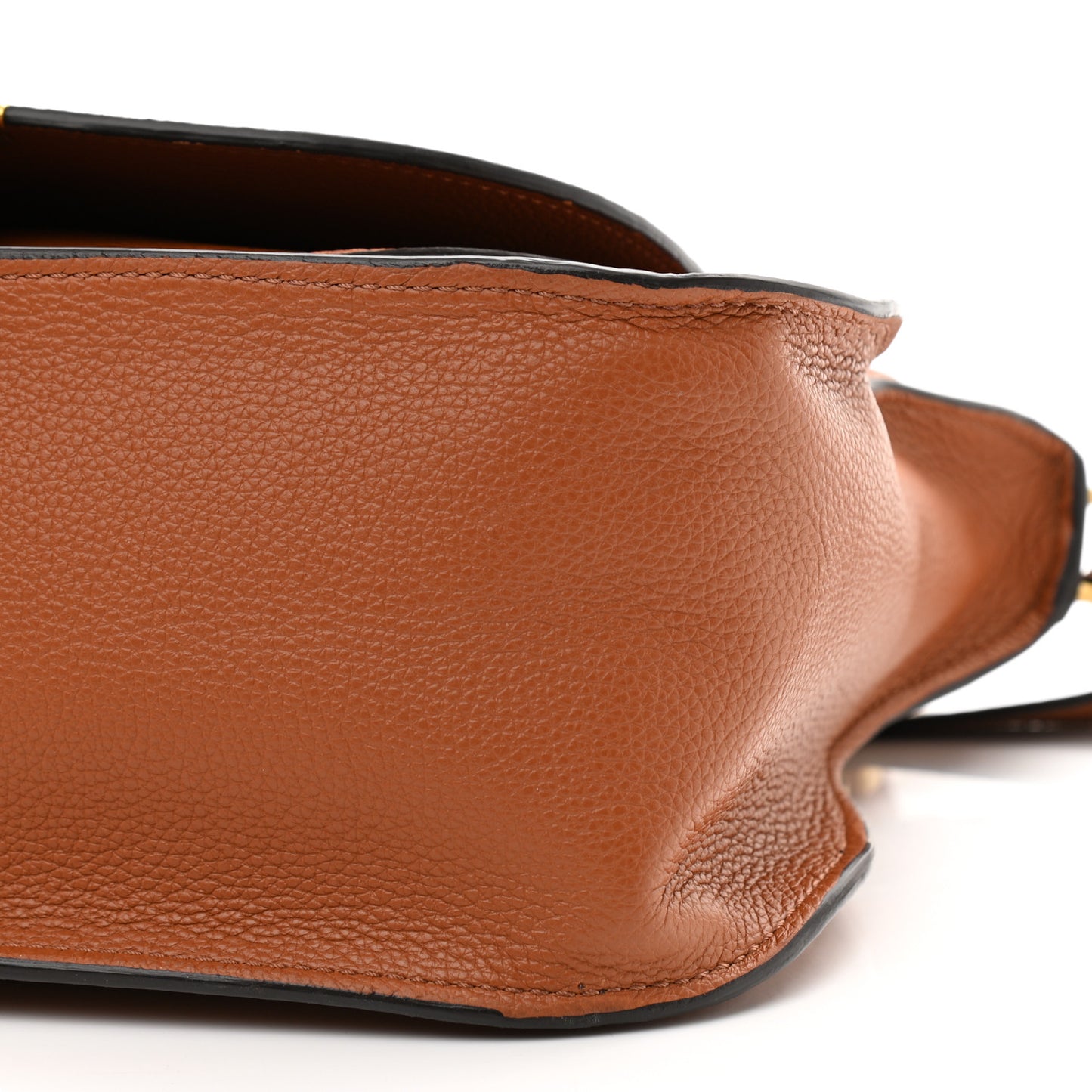 Calfskin Medium Marcie Satchel Tan