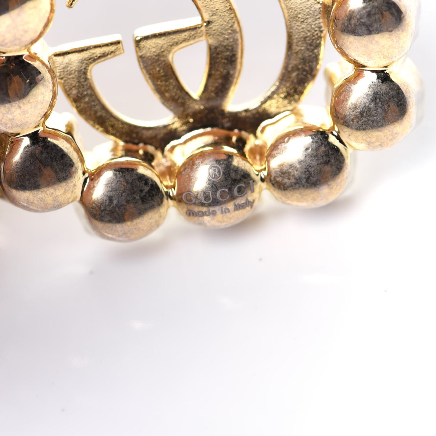 Pearl Marmont Necklace Aged Gold Cream