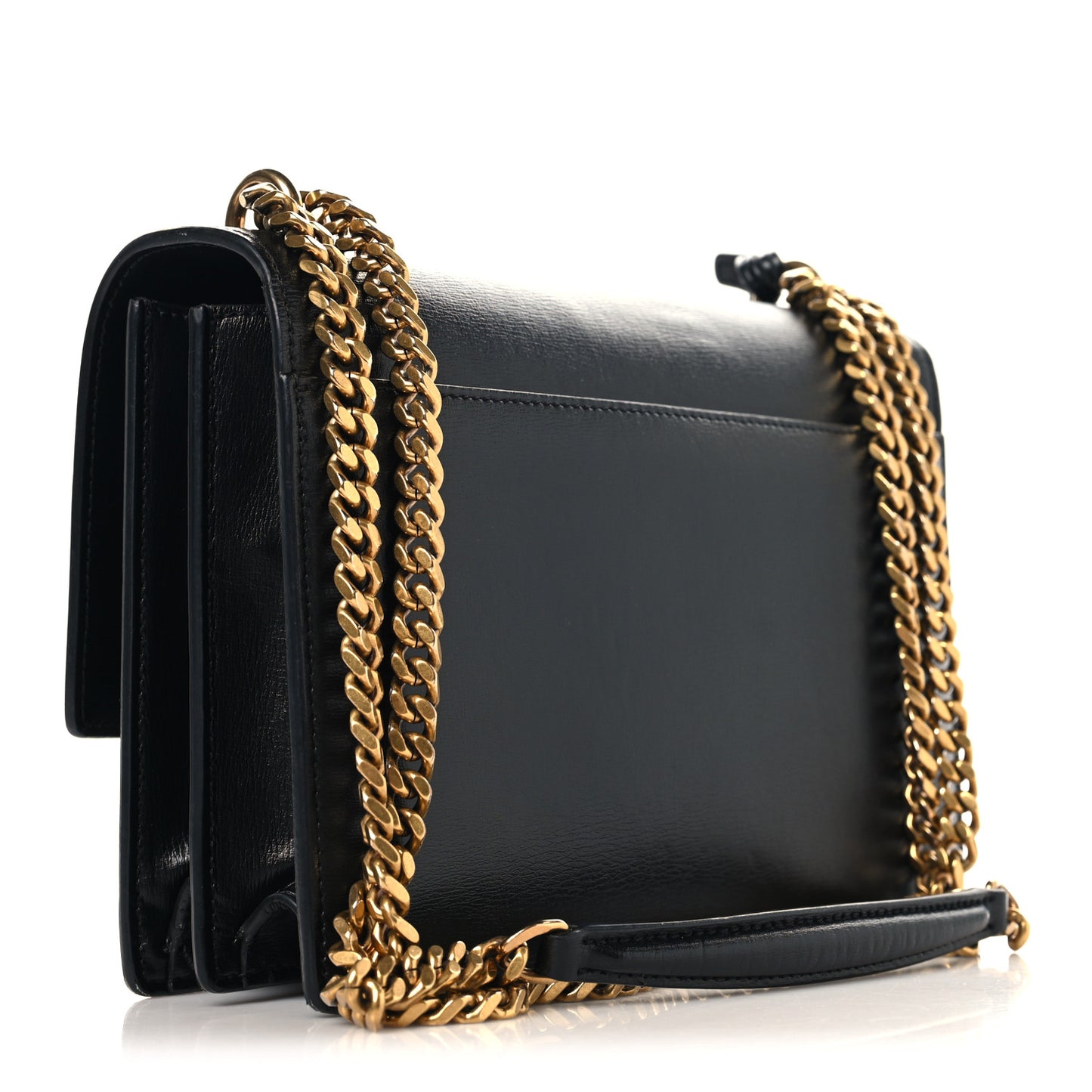 Calfskin Medium Monogram Sunset Black