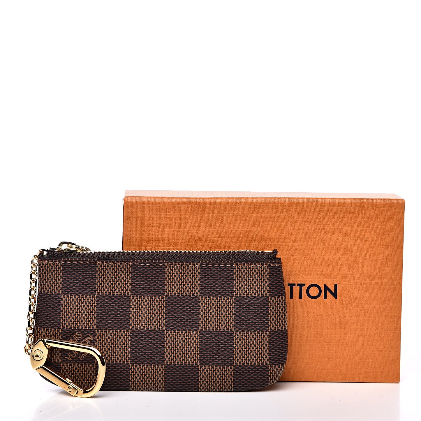 Damier Ebene Key Pouch