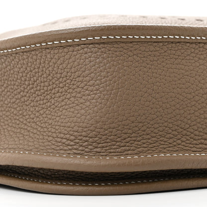 Hermes Taurillon Clemence Evelyne III PM Etoupe 9 of 11