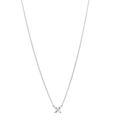 Tiffany Platinum Diamond Small Victoria Necklace 1 of 5