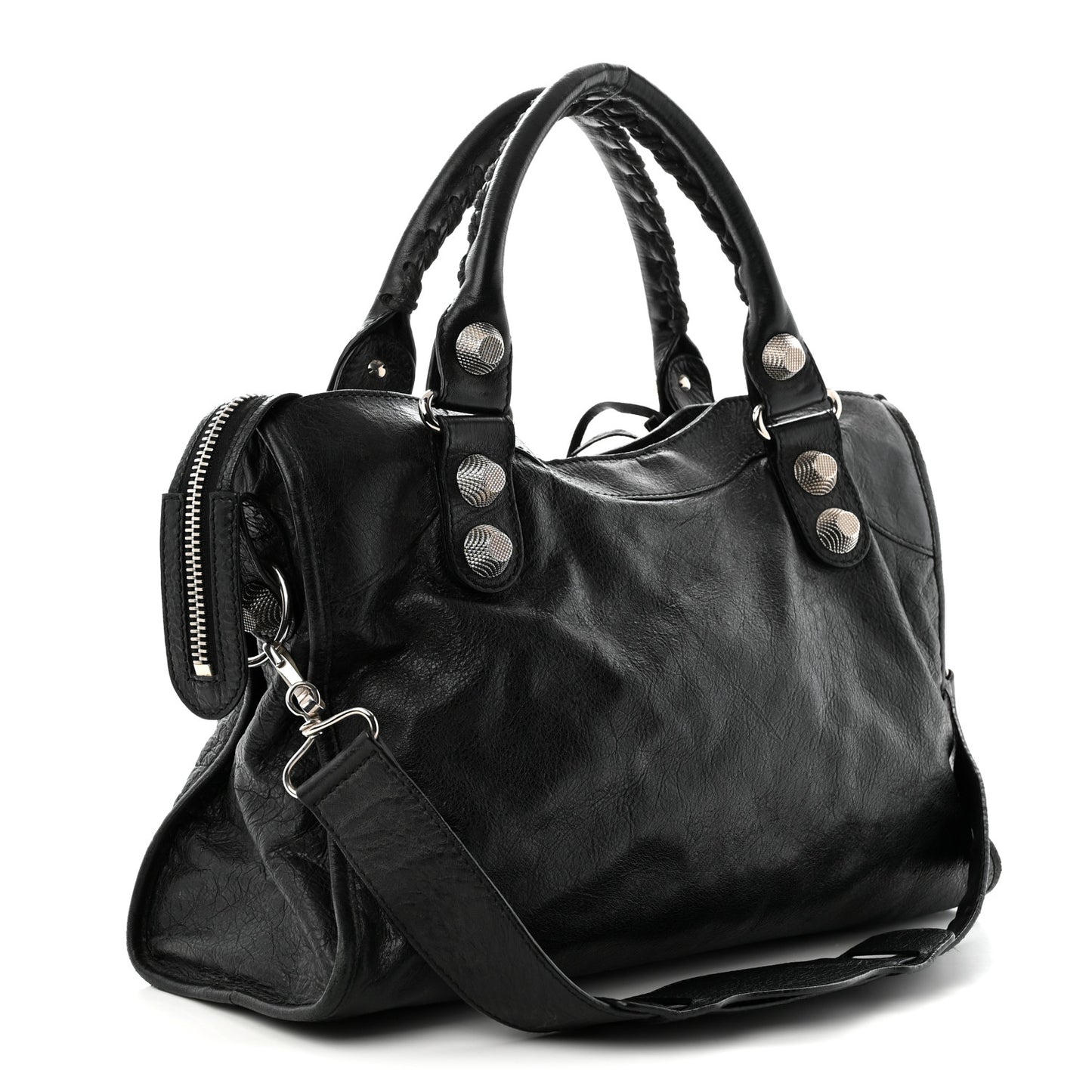 Agneau Giant 21 Silver Hardware City Black