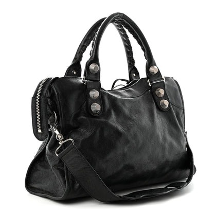 Balenciaga Agneau Giant 21 Silver Hardware City Black 4 of 12