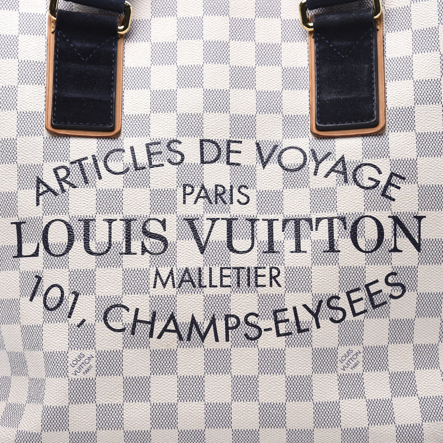 Damier Azur Beach Cabas PM