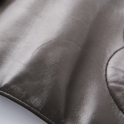 Chanel Lambskin CC Backpack Khaki 9 of 9