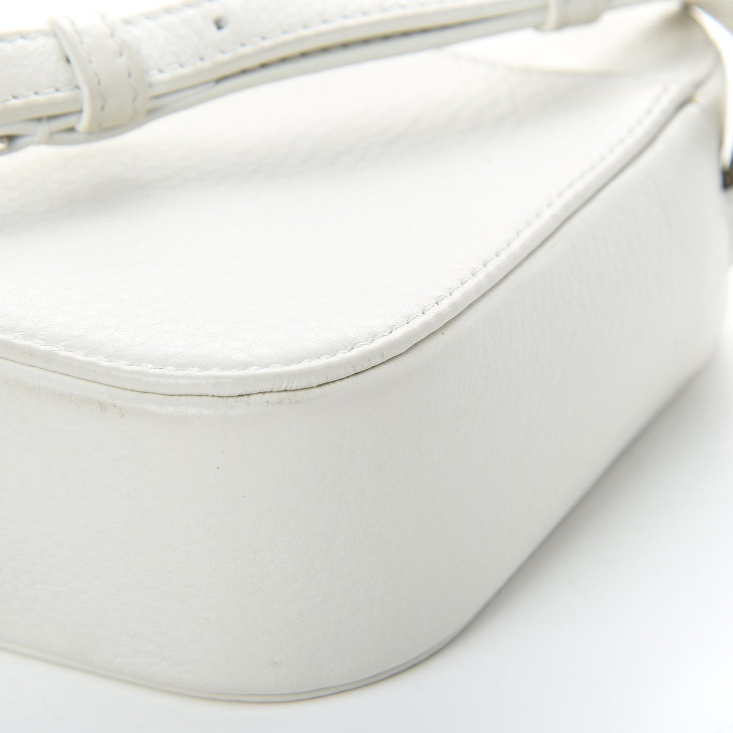 Calfskin Logo S Everyday Camera Bag White