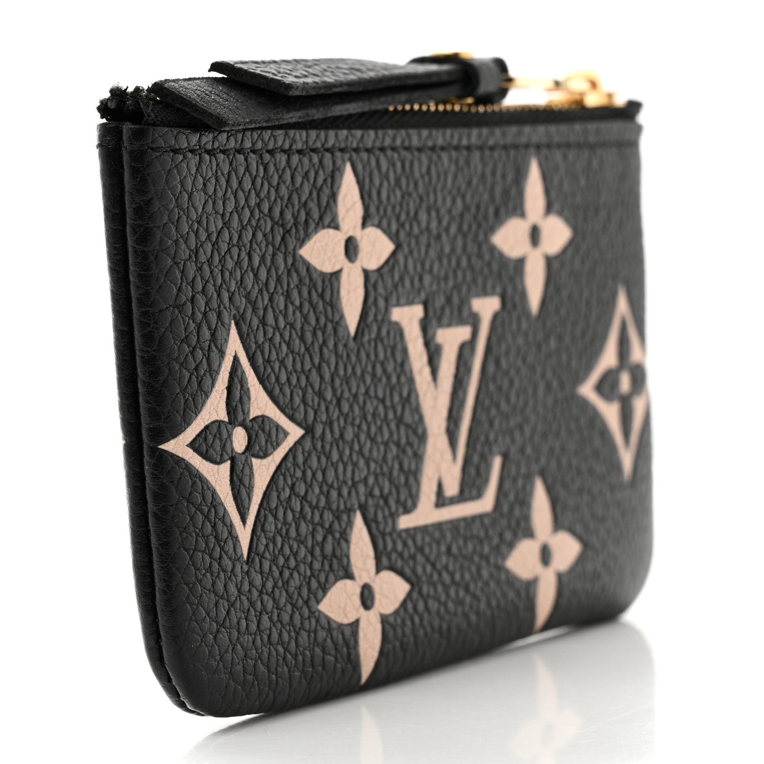 Louis Vuitton Empreinte Monogram Giant Key Pouch Black Beige 3 of 7