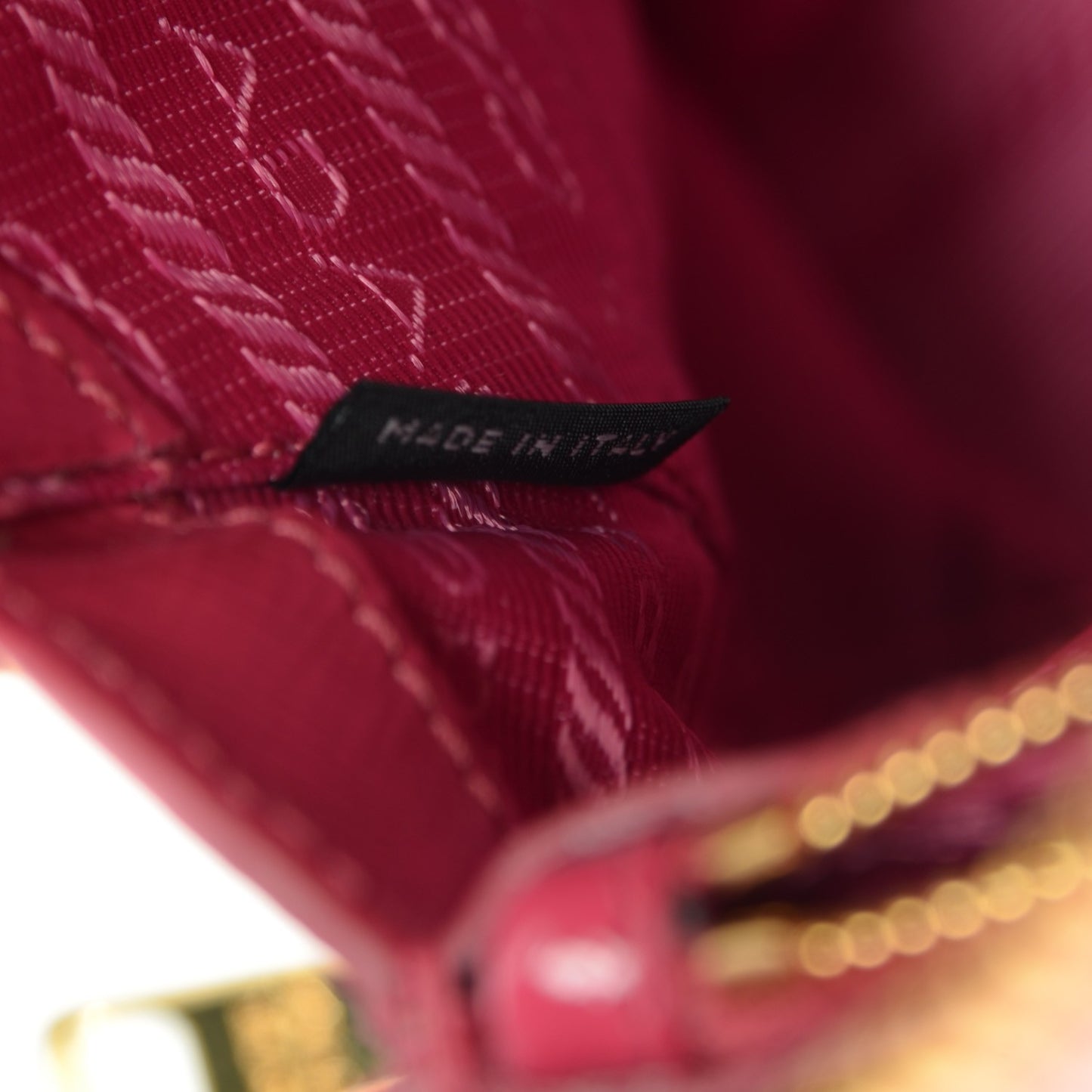 Saffiano Vernice Mini Promenade Tote Peonia