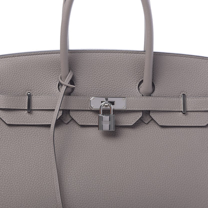 Hermes Togo Birkin 35 Gris Asphalte 8 of 15