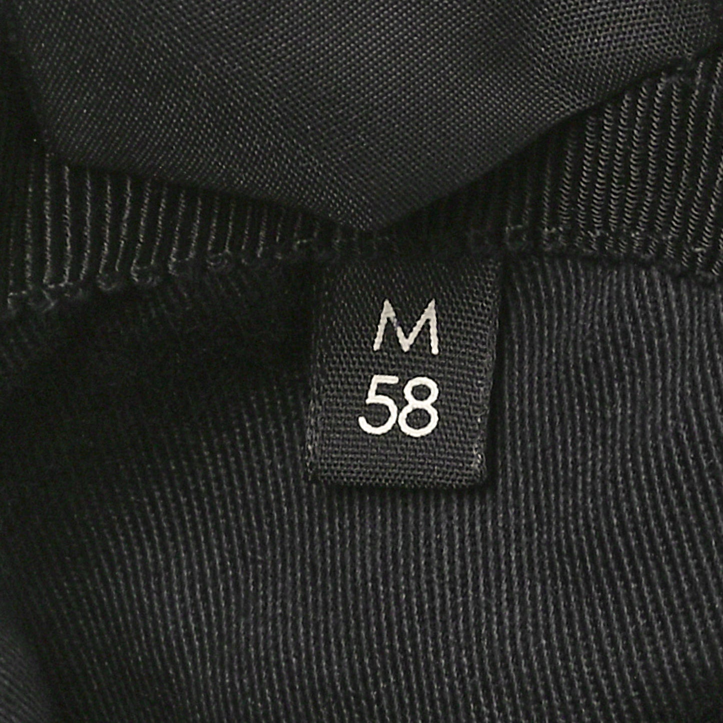 Monogram Web Baseball Hat M Black