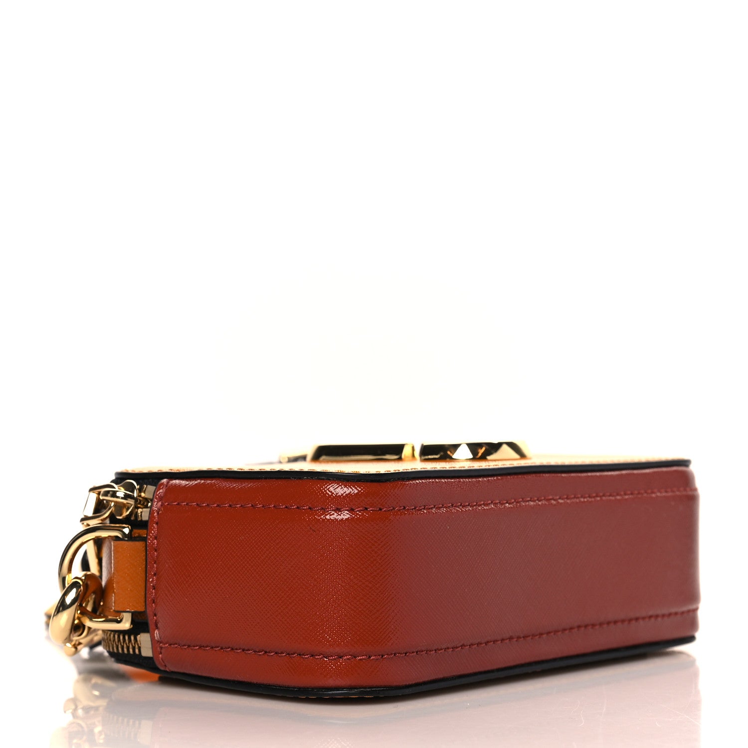 Marc Jacobs Saffiano Small Snapshot Camera Bag Yellow Multi 4 of 11