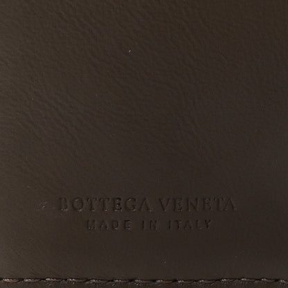 Bottega Veneta Nappa Intrecciato Bifold Zip Wallet Ebano 6 of 8