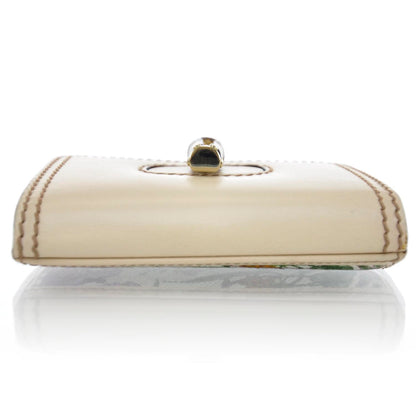 Gucci Cavas Floral Flora Bamboo Wallet 5 of 12