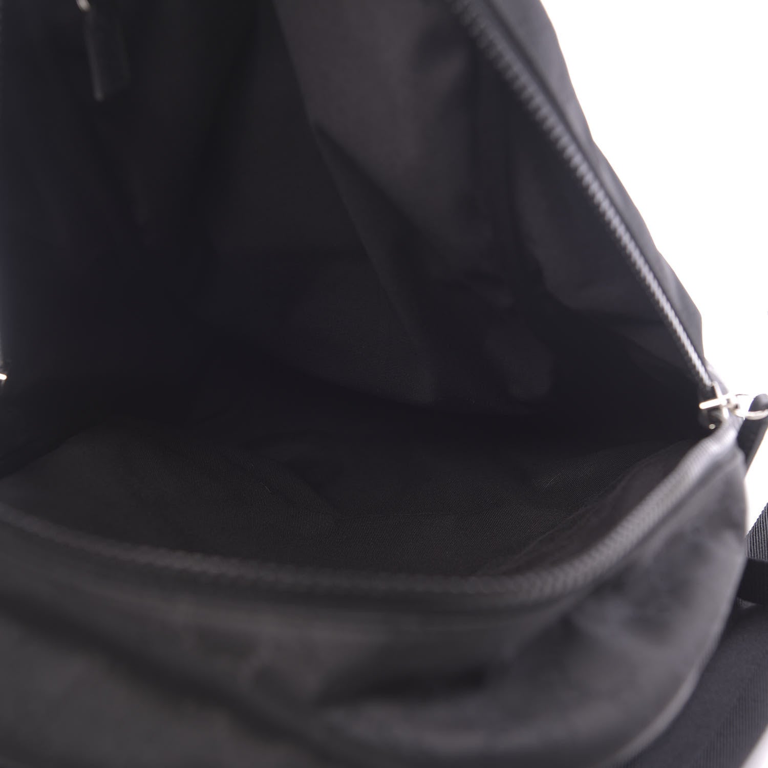 Gucci Nylon Monogram Slim Backpack Black 4 of 9
