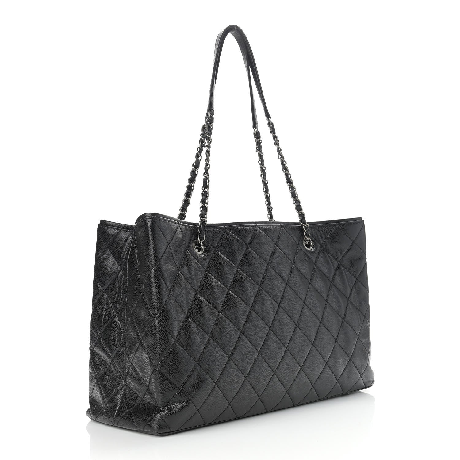 Chanel Caviar Quilted Large Be Caviar Tote Black 3 of 10