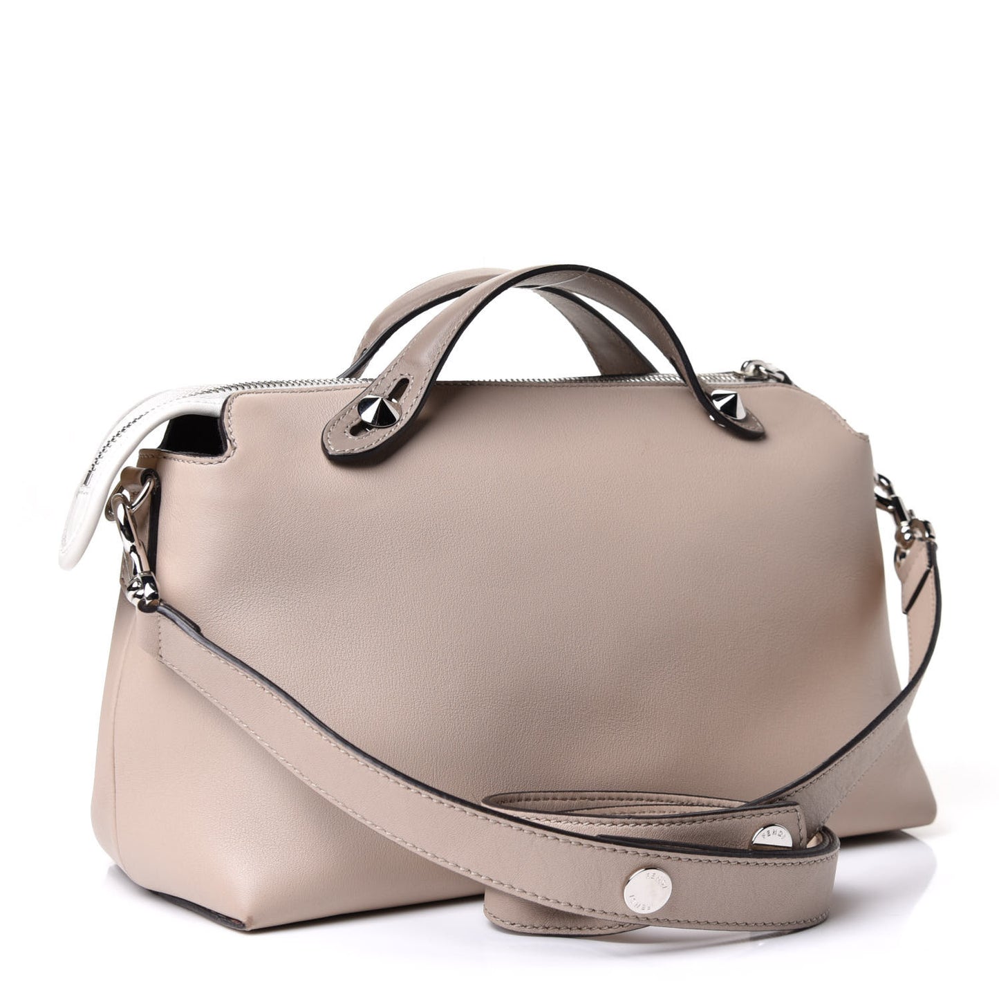 Vitello Dolce 4 Color Medium By The Way Boston Bag Nuvola Tortora Multicolor